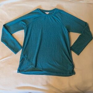 Danskin Turquoise Long Sleeve Tee